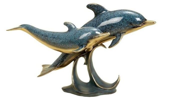 dolphins in the form of love talismans