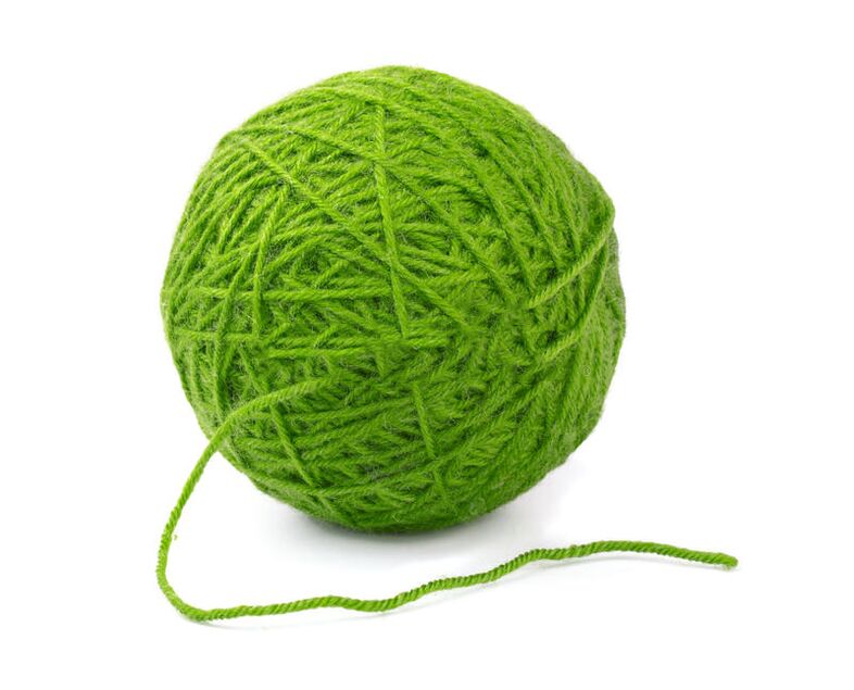balls of yarn for good luck