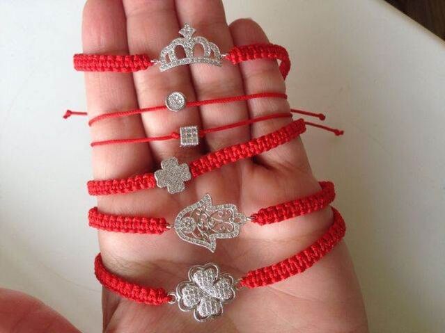 homemade bracelets as good luck charms