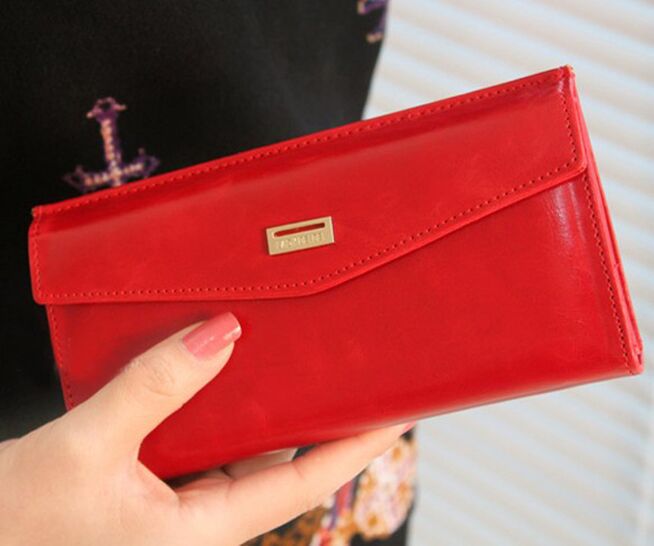 red wallet as a talisman of money