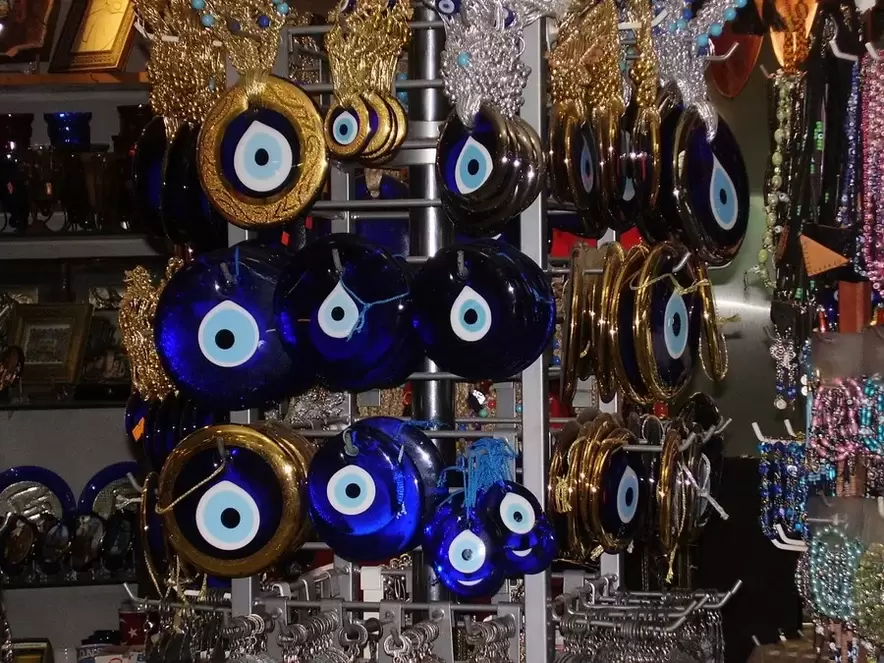 good luck charm - evil eye
