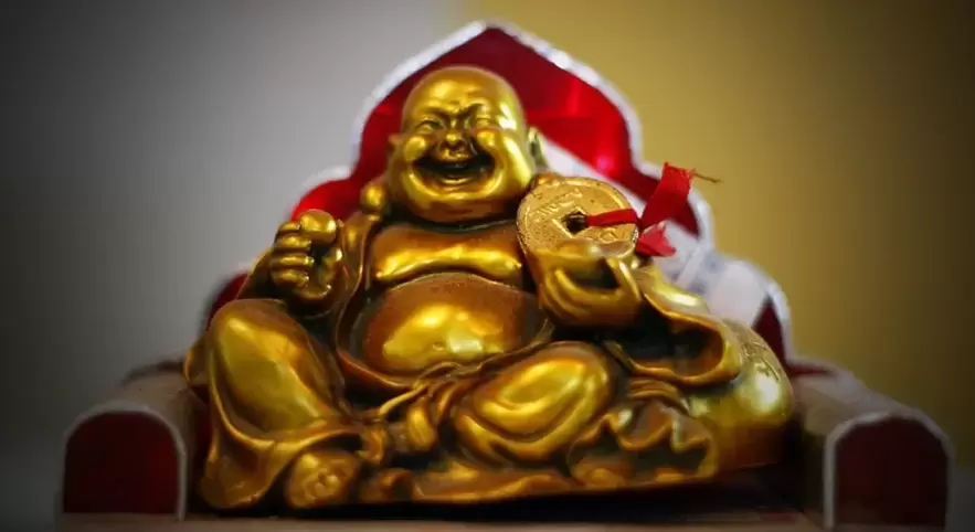good luck charm - laughing buddha