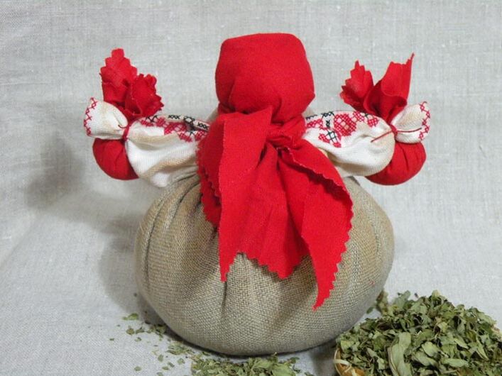 Homemade egg pods as good luck charms