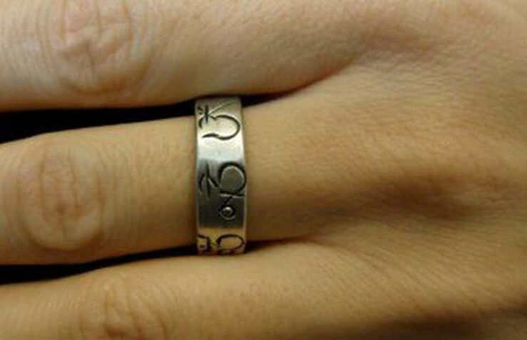 a ring as a lucky charm